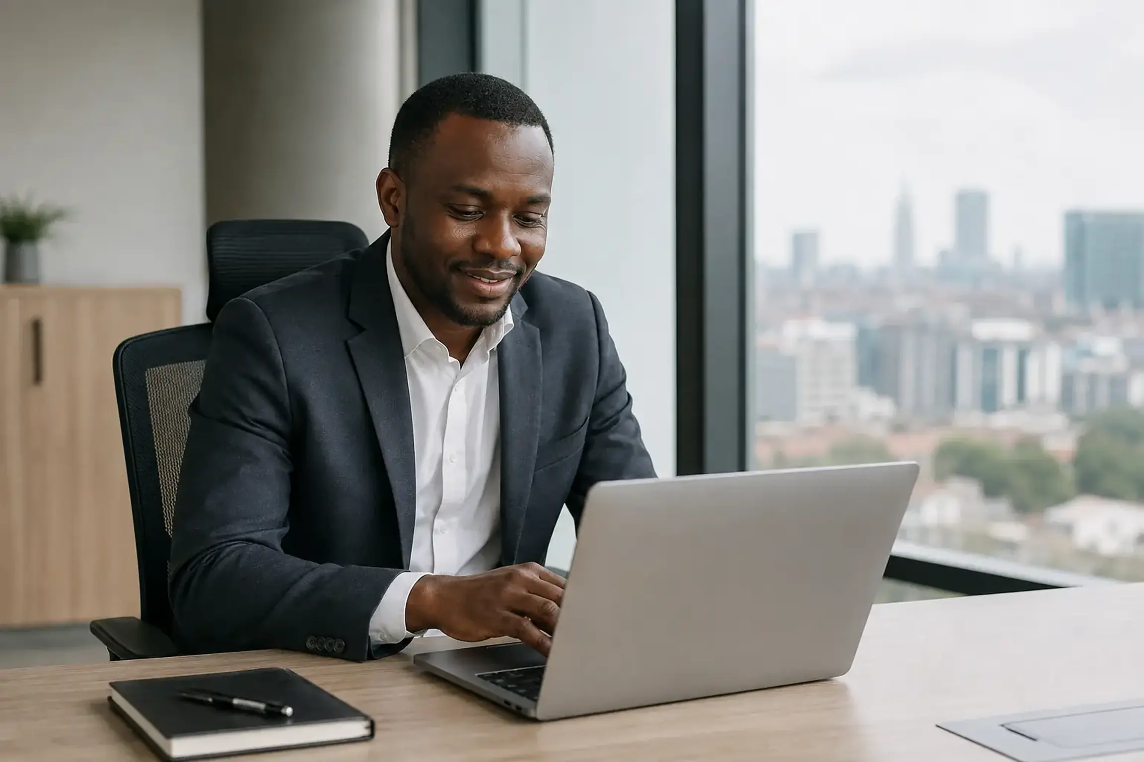 Kenyan professionals in a workplace financial wellness session
