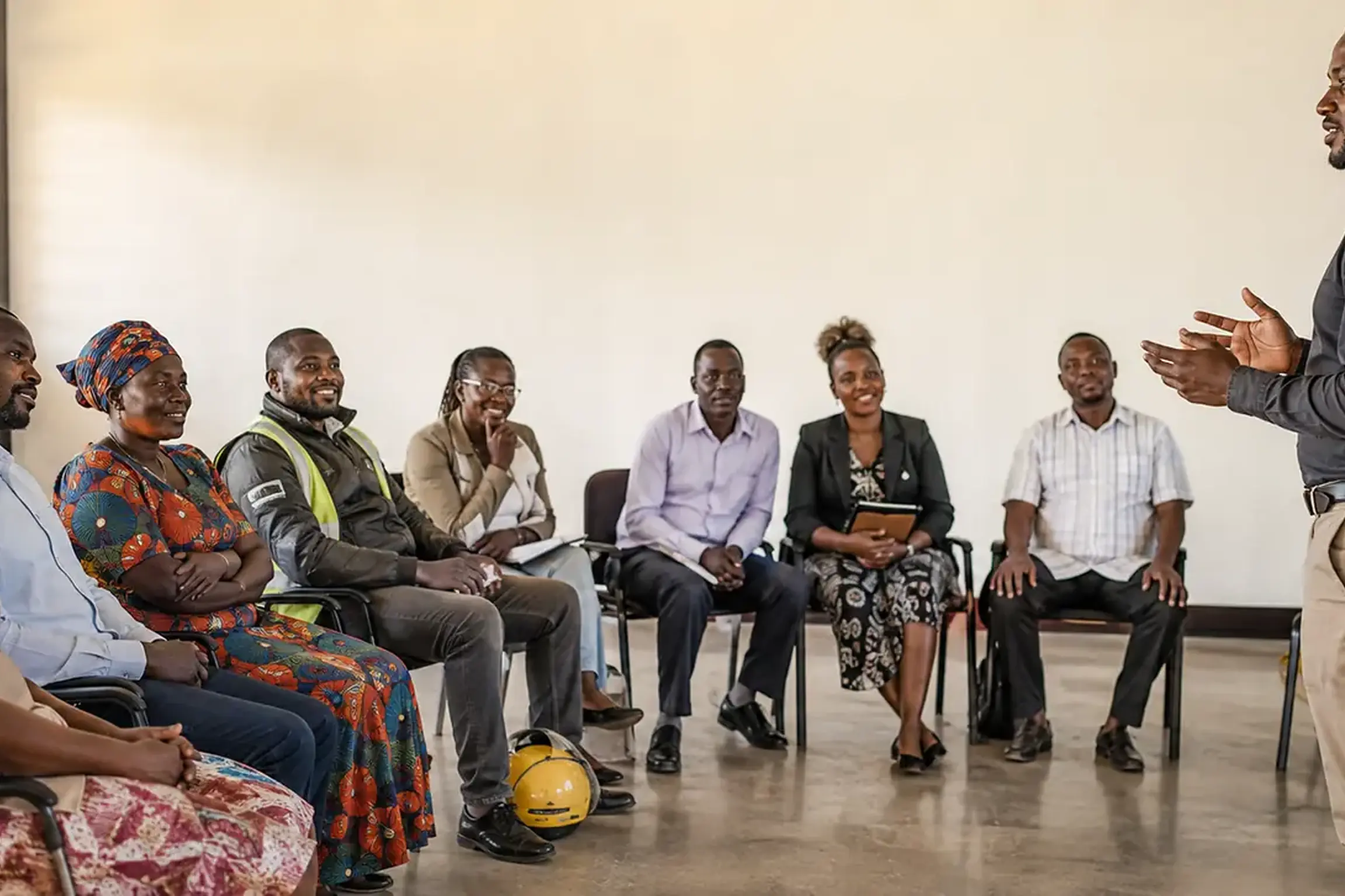 Kenyan community financial education workshop